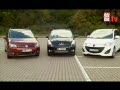 Ա Mazda 5 vs VW Touran vs Peugeot 5008